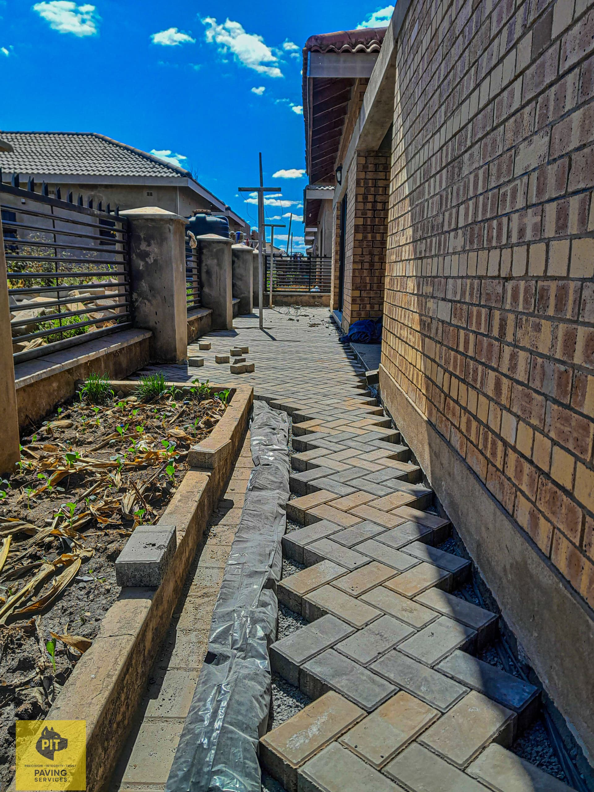 Industrial Holland paving in Zimbabwe